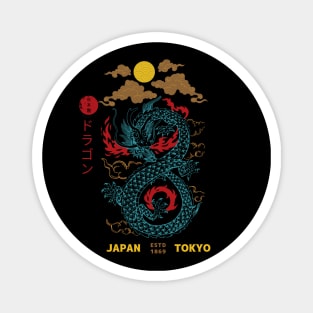 Japanese Tokyo Dragon Magnet